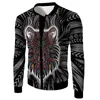 Men's Jackets USA Size modemerk Heren Zipper Animal Gedrukte jassen Spring Antumn Man Lange Mouw Stand Kleding Casual Tops 1