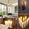 LED Candles Christmas Tree Candle Flashing Flame With Timer Remote Birthday Home 2022 New year039s Decor Church Electric Candle2486132