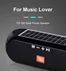 TG182 Solar Power Bluetooth -Lautsprecher tragbare Spalte Wireless Stereo Music Box Bank Boombox TWS 50 Outdoor -Support tfusbaux5556697