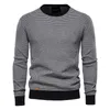 Herren Strickwaren Neue Mode Herbst Herren Casual Reine Farbe Designer Sweatshirts Pullover Hoodies