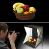 Mini caja de iluminación plegable Estudio de fotografía Softbox Luces LED Cámara Foto Caja de fondo Kit de tienda de luz