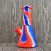 Nouveau Silicone Bong Silicone narguilé 12 pouces de hauteur Shisha tuyau d'eau Portable narguilé bécher Base avec Set6231393