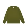 camisa verde militar de manga larga