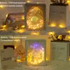 Ночные огни 3D Трехмерная бумажная резьба для резьбы DIY маленький ночной новый год рождественский подарок день рождения творческий день