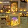 Nachtlichter 3D dreidimensionale Papierschnitzlampe DIY kleine Nacht Freund und Freundin Neujahr Weihnachtsgeschenk Geburtstag kreativ Fernbedienung bunt