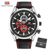 Marque de luxe Sport Hommes Montres Analogique Date Quartz Grande Horloge Mâle En Cuir Militaire Montre Étanche Relogio Masculino 0083G292j