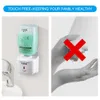 Безусловный автоматический дозатор мыла ABS пластиковый смарт-датчик инфракрасный диспенсер для дезинфектора для ванной комнаты Y200407