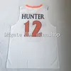 QQ88 NCAAバージニアキャバリアーズジャージ5カイルガイ12 de'Andre Hunter UVAカレッジバスケットボールジャージーホワイトブルーサイズS-XXXL