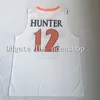 qq88 NCAA Virginia Cavaliers Jerseys 5 Kyle Guy 12 De'Andre Hunter UVA College Basketball Jersey Branco Azul Tamanho S-XXXL