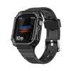 For Apple Protective Case Tough Armor Band Strap Cover Watch Series 7 6 5 4 3 2 Se 41Mm 45Mm