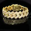 New Fashion 20MM Largo Miami Collana a catena cubana Bracciale per donna Uomo Gioielli Collane Girocollo Catene a maglia Gioielli Hip Hop Regalo 246c