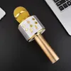 Bluetooth Karaoke Microphone اللاسلكي الميكروفون المحمول محترف مكبر صوت محمول باليد Home KTV Player Singing Recorder MIC