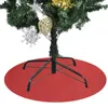 Weihnachtsdekoration doppelseitiger Baumrock-Matte Filz nicht rutschst￤nder Weihnachten Party Dekoration Home Floor Protection1