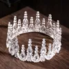 2021 New High End Handmade Casamento Acessórios de Cabelos Cristais Bridal Headbands Folhas De Ouro Cristais Pérolas Pentear Penteada 12116