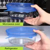 Walfos 12pcs Universal Kitchen Wrap Seal Fresh Keeping Silicone Caps Reusable Elastic Stretch Adjustable Silicone Food Cover 201120