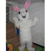 Halloween white rabbit Mascot Costume High quality Easter bunny Cartoon Anime theme character Adults Size Christmas Carnival Birthday Party Outdoor Outfit