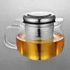 9*7.5cm Stainless Steel Tea Tools Strainer with 2 Handles and Coffee Filters Reusable Mesh Infusers Basket