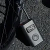 Bomba de inflador eléctrico Detección de presión de neumáticos digitales inteligente portátil para bicicleta Motocicleta Fútbol Color negro A58