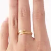 Anéis de nomes duplos gravados personalizados para casal personalizado qualquer data data anel inicial aço inoxidável jóias presente de aniversário bff 201006