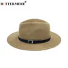 Buttermere Beach Mat Brown Women Mens Wide Brim Elegant Panama Hat Fe