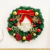 Buon Natale Ghirlanda di legno Ghirlanda Decor Wall Hanging Porta Babbo Natale Elk Pupazzo di neve Ornamenti Decorazioni natalizie per la casa 201027