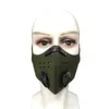 2022 masque de cyclisme résistant au froid intégré protection de l'environnement en tissu soufflé à double fusion et masque de sport de protection inodore