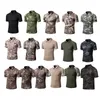 Outdoor Woodland Hunting Shooting T Shirt Battle Dress Uniform Tactical BDU Army Combat Coat Quick Dry Camouflage T-Shirt NO05-108