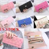 Hot Sale High Quality Long Wallets For Women Double Zipper Wallet Big Capacity Designer Pu Leather Clutch Bag Card Holder.