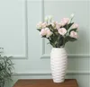 4 Hoofdsimulatie Decoratieve bloemen Grandiflorum Hoogwaardige Zijde Droge Bloem Woondecoratie Huwelijksboeket Kransen