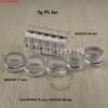 30 pcs 5 * 5g de creme de plástico frasco de embalagem cosmética recipientes de garrafa para sombra, maquiagem sub-engarrafamento Nail Art CanisterGood Quantidade