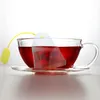Saco de chá Silicone Infuser Tea Folha Filtro Solto Herbal Spice Filtro Difusor Coffee Tea Tools Party Gift CCD3224
