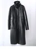 OftBuy New Luxury Real Fur Coat Winter Jacket Women本物の革二重面毛皮のメリノ羊毛皮のアウターウェアストリート201016