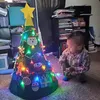 LED FITH NOTH ARAÇ SEYİMİ HOME İÇİN Noel Süslemeleri Noel Noel Yıl Hediyesi Çocuklar İyilik Diy Natal Trees Ev Dekoru 201027