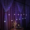 Telecomando Filo di rame Globo Lampadina Tenda per finestra Luci USB Power Wishing Ball Fata String Light Decor per camera da letto Matrimonio Y200603