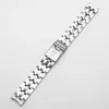 shengmeirui PRC200 T055417 T055430 T055410 Watchband Watch Parts male strip Solid Stainless steel bracelet strap LJ201124255F