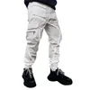 Spring Autumn cargo pants men fashion Hip Hop cool High street joggers nighttime reflective trousers casual Men's Sweatpants