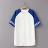 Lato hip-hopowa moda Baseball T shirt luźna Unisex mężczyzna kobiet dzieci Tee topy fala Mujeres Camiseta S-3XL