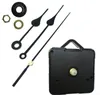 Hemklockor DIY Quartz Clock Movement Kit Black Clock Tillbeh￶r Spindel Mekanism Reparation med handupps￤ttningar S SQCOLV SPORTS2010