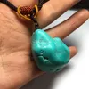 Pendant Necklaces Turquoises Necklace30x4040x50mmlength 38cm Temperament Natural Stone Necklace Beaded Charm Accessory Jewelry5728584