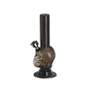 Mini acrílico Skull Style Water Bong Pipes con metal Bowl Pyrex Fumar tabaco Pipas Accesorios al por mayor