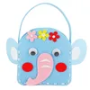 Kindergarten Handmade Arts and Crafts Non-woven Bag Sew Your Own Bags Early Learning Education Toy Party Favors