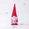 Party Valentines Daggåvor Kärlek Faceless Plush Doll Fönster Props Dekorativa Dock Ornament Tillbehör Gratis DHL Ship HH21-30