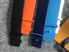 5 kleuren beste kwaliteit zwart wit rood lederen mannen riem met doos mannen ontwerpers riemen vrouwen riemen designer riemen gratis verzending