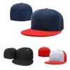 Fashion Letter A Cap Cappelli aderenti da uomo Cappellino a tesa piatta ricamato Designer Tifosi sportivi Berretti da baseball Cappello completamente chiuso