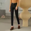 Inman Outono Nova Chegada Lady Girl Estilo Retro Mid Cintura Fit Lavado Tornozelo Comprimento Mulheres Pant Calças de Jeans 201105
