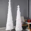 Decorazioni natalizie ADOREHOUSE Grande albero 1.2/1.5M PET Rotondo Flash Paillettes Ornamenti Rimovibili Anno Decorazione di nozze Regalo di Natale