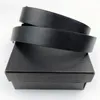High quality Fashion Womens Men Designers Belts Silver Golden Buckle Classic Casual Belt Width 2.8cm With Box219E