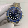 7 Color Real Po 904L Steel VS Factory Automatic Cal 3135 Watches Mens 40MM 116613LB Date Ceramic 18K Two Tone Gold Blue 116613 290N