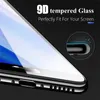 Film de protection d'écran en verre trempé à couverture complète 9D pour iPhone 15 14 13 12 mini 11 Pro X XS Max XR plus ultra Samsung S23 A33 A53 A73 A32 A52 A72 avec emballage de vente au détail