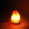 Горячая премиум качества Гималайан ионный хрустальный соленый рок-лампа с диммерным кабельным шнуром выключатель UK разъем 1-2 кг - натуральные ночные огни